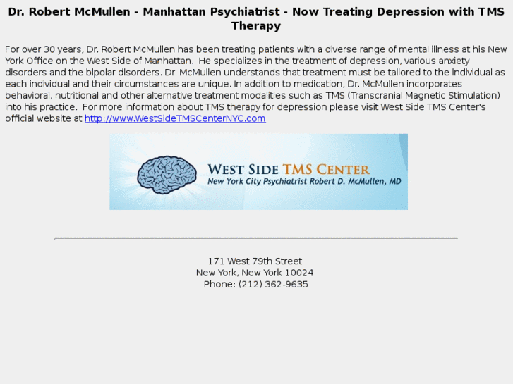 www.robertdmcmullenmd.com