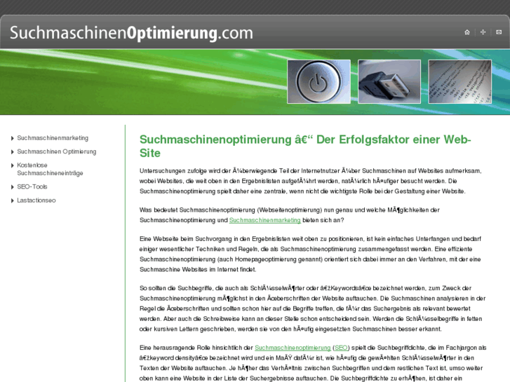 www.suchmaschinenoptimierung.com