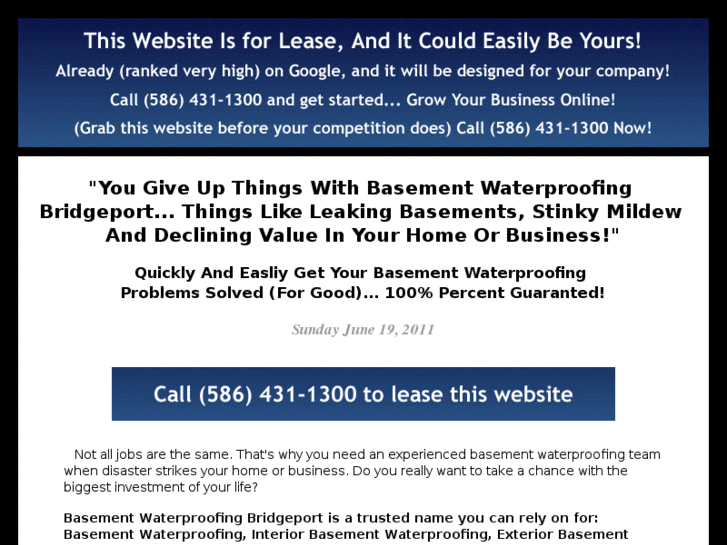 www.basementwaterproofingbridgeport.com