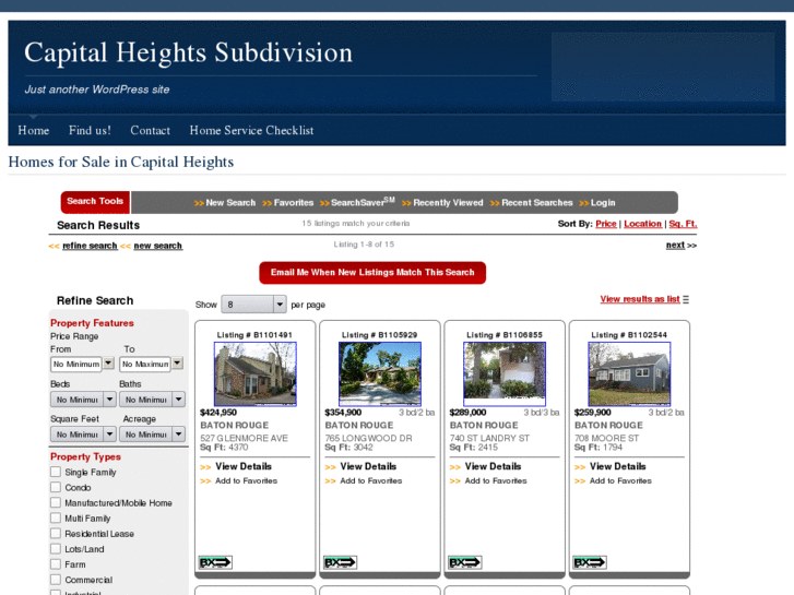 www.capitalheightssubdivision.com