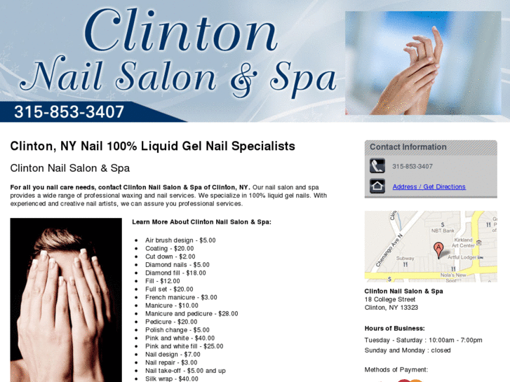 www.clintonnailsalonspa.com