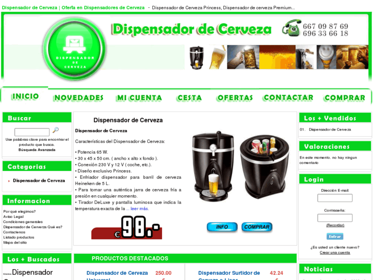 www.dispensadorcerveza.com