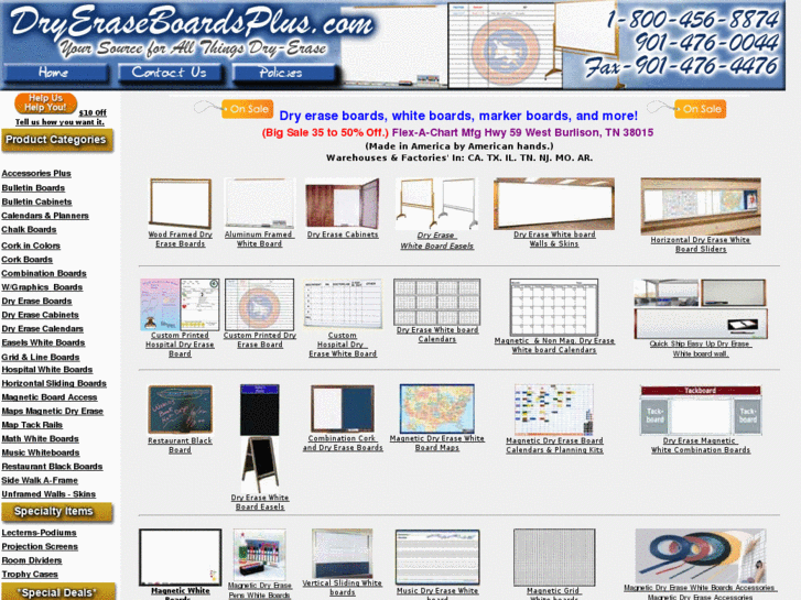 www.dryeraseboardsplus.com