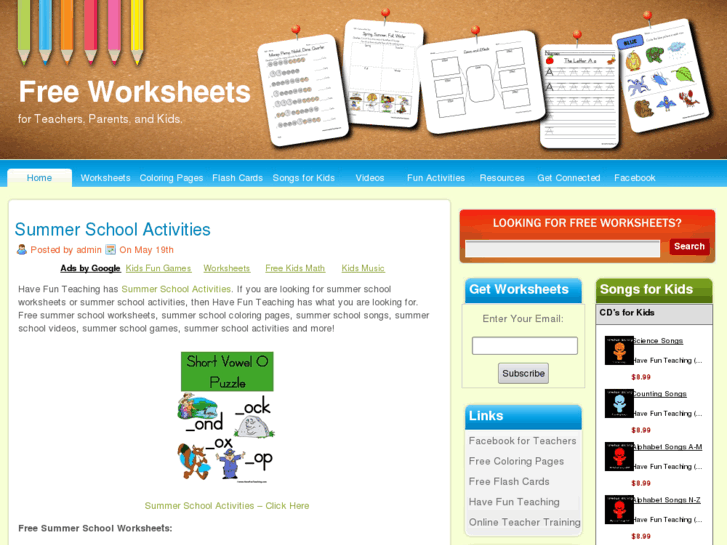 www.free-worksheets.com