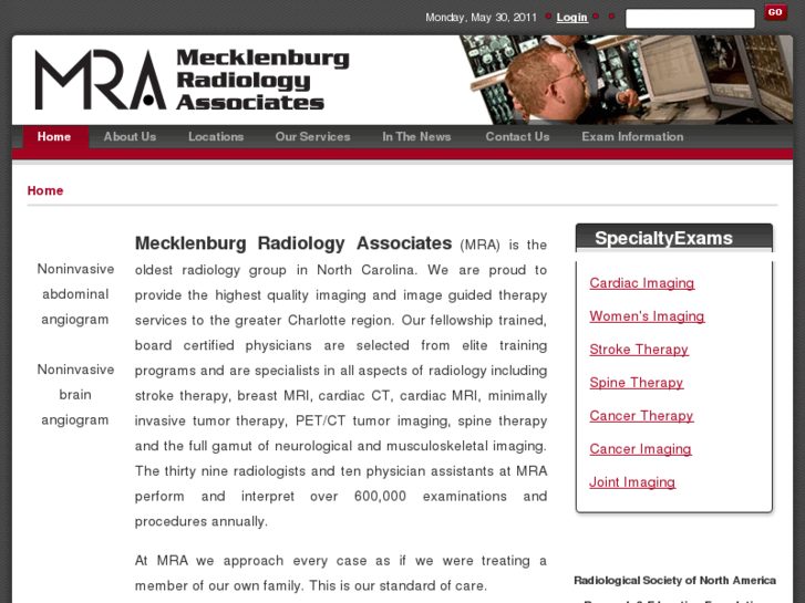 www.mecklenburgradiologyassociates.com