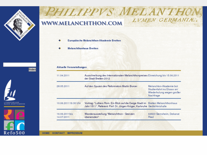 www.melanchthon-akademie.info