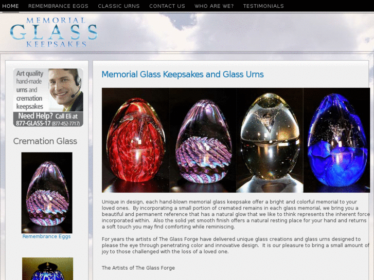 www.memorialglasskeepsake.com