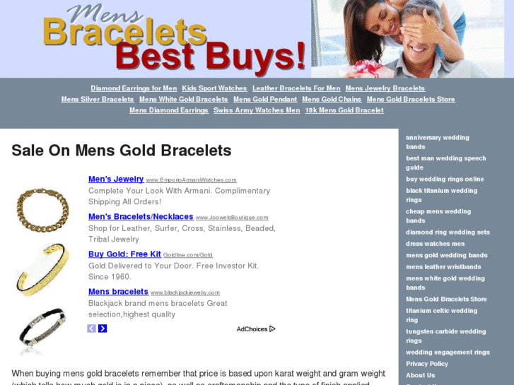 www.mensgoldbraceletsstore.com