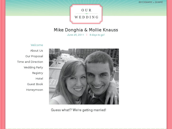 www.mikeandmolliewedding.com