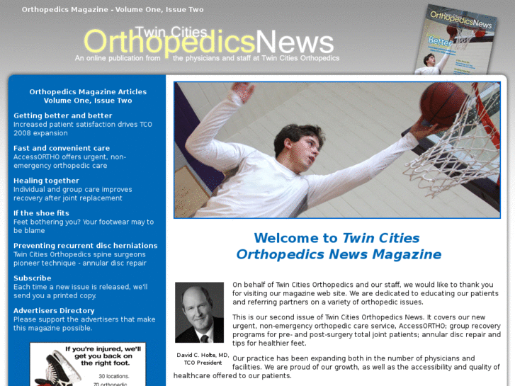 www.orthopedicsmagazine.com