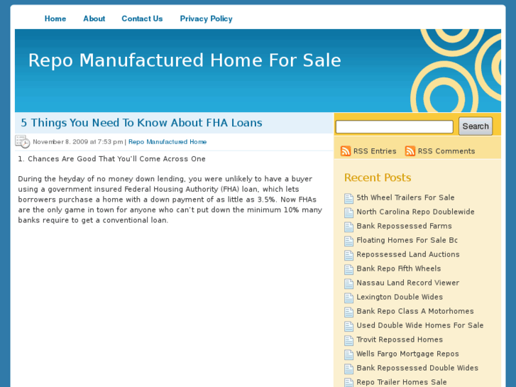 www.repo-manufacturedhome.com