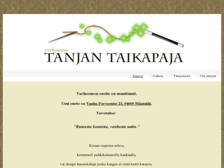 www.tanjantaikapaja.com