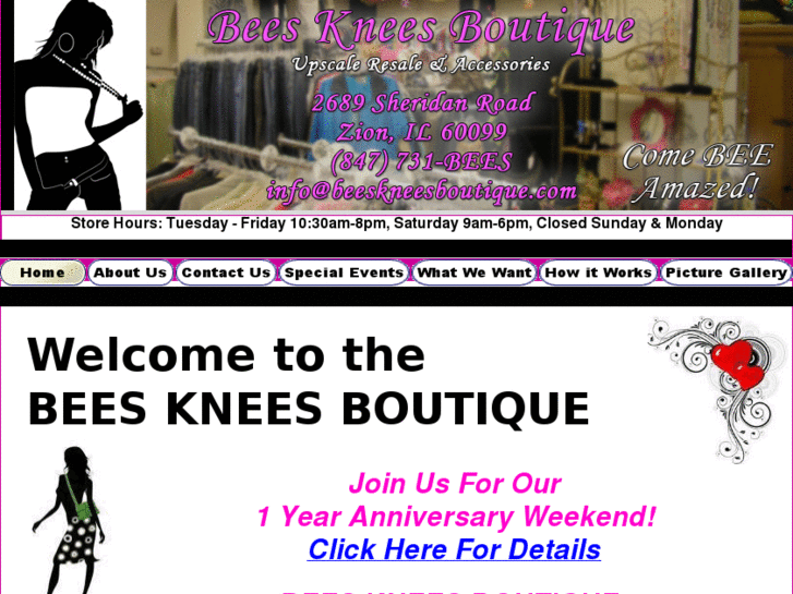 www.beeskneesboutique.com