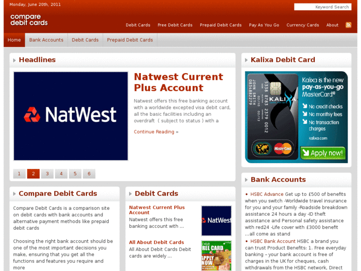 www.comparedebitcards.co.uk