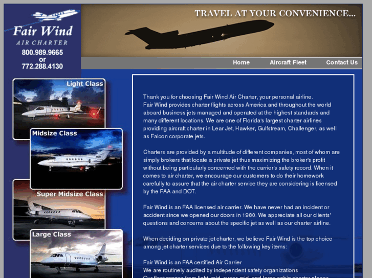 www.fairwind-aircharter.com