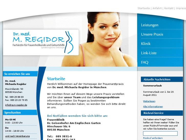 www.frauenaerztin-regidor.de