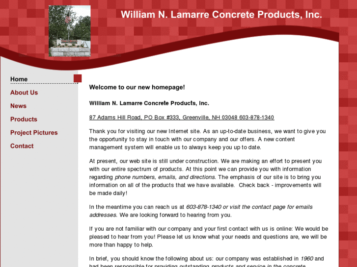 www.lamarreconcrete.com