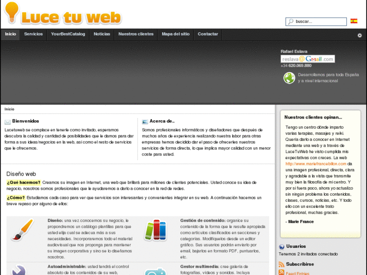 www.lucetuweb.com