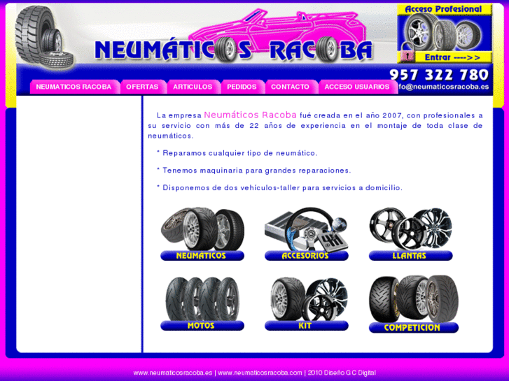 www.neumaticosracoba.com