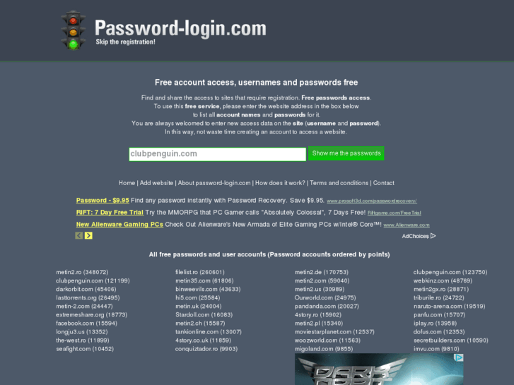 www.password-login.com