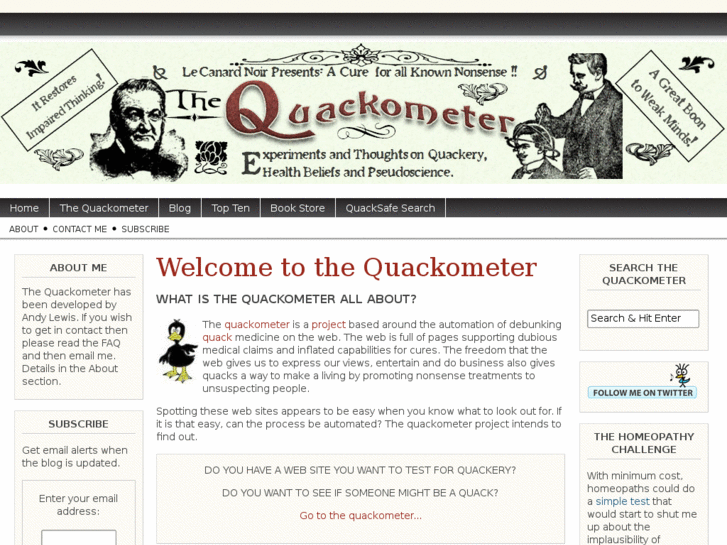 www.quackometer.net