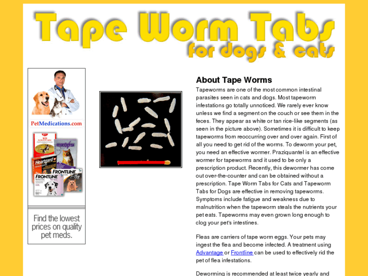 www.tapewormtabs.com