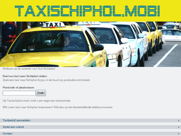 www.taxischiphol.mobi