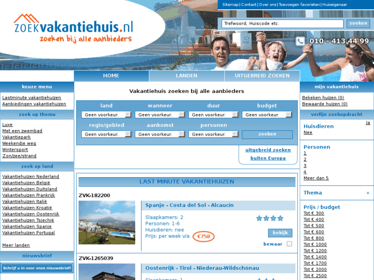 www.zoekvakantiehuis.nl