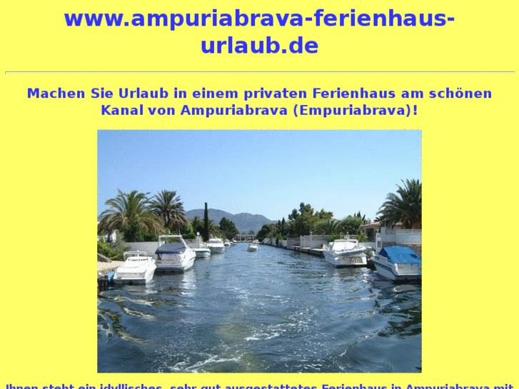 www.ampuriabrava-ferienhaus-urlaub.de