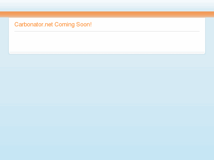 www.carbonator.net