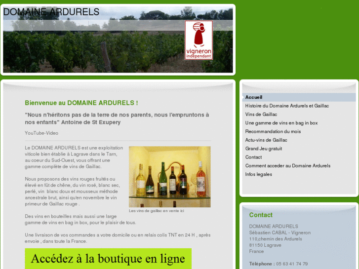 www.domaine-ardurels.fr