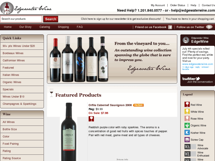 www.edgewaterwineandspirits.com