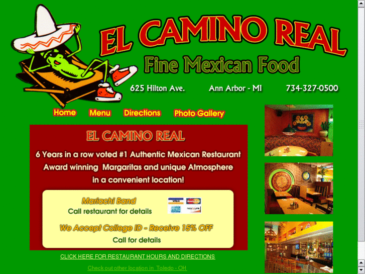 www.elcaminorealrestaurant.com