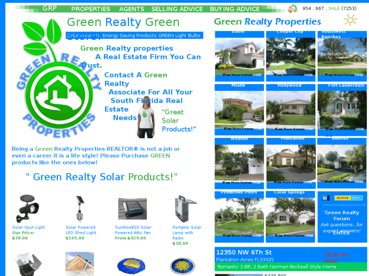 www.greenrealtygreenstore.com