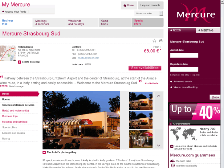 www.mercure-strasbourg-sud.com