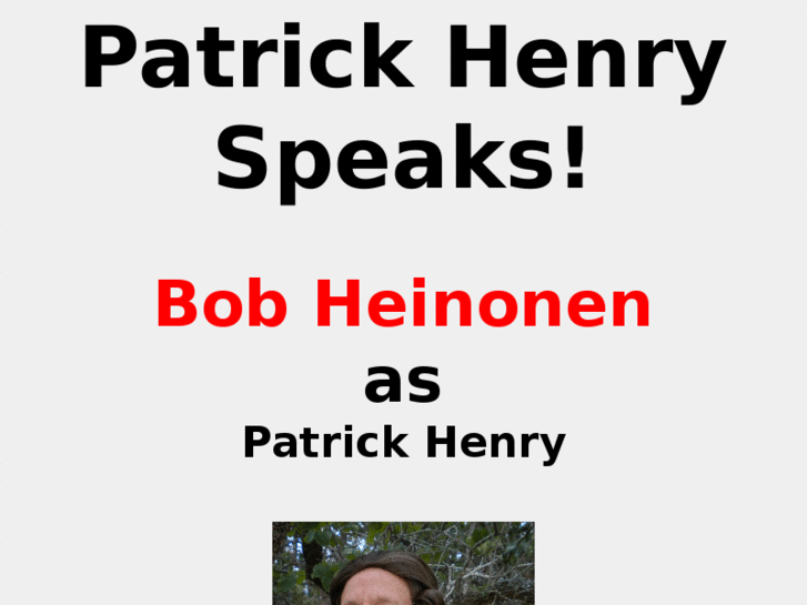 www.patrickhenryspeaks.com