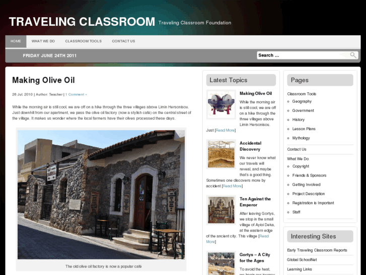 www.travelingclassroom.org
