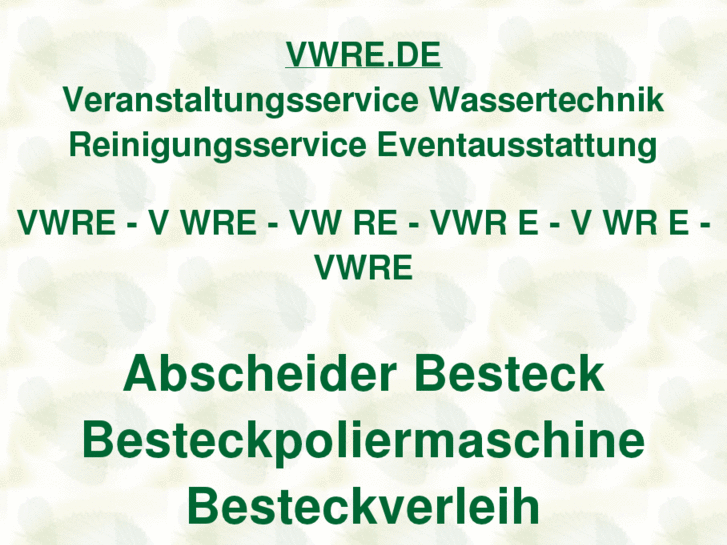 www.vwre.de