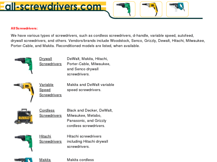 www.all-screwdrivers.com