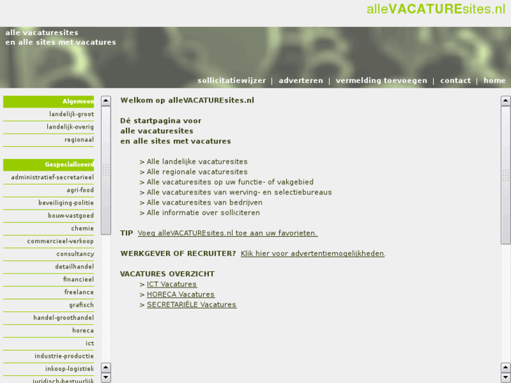 www.allevacaturesites.nl