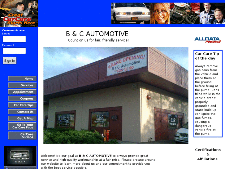 www.bandcautomotive.net