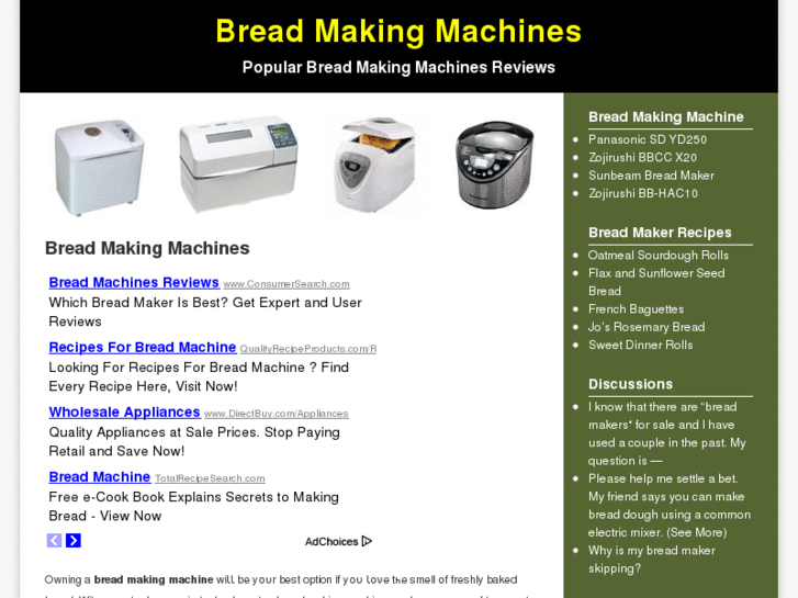 www.breadmakingmachines101.com