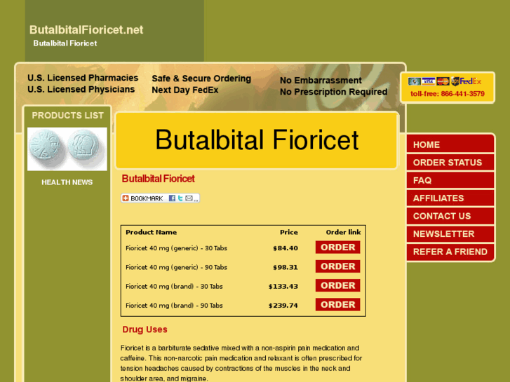 www.butalbitalfioricet.net