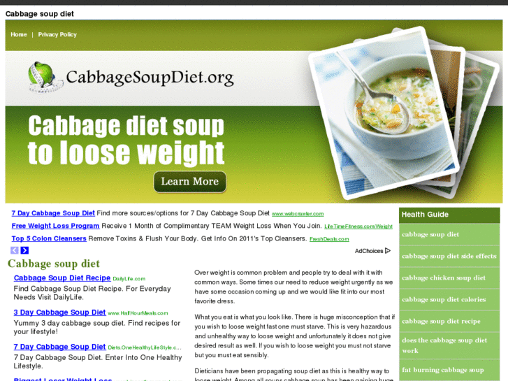 www.cabbagesoupdiet.org