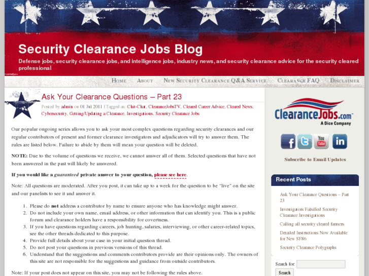 www.clearancejobsblog.com