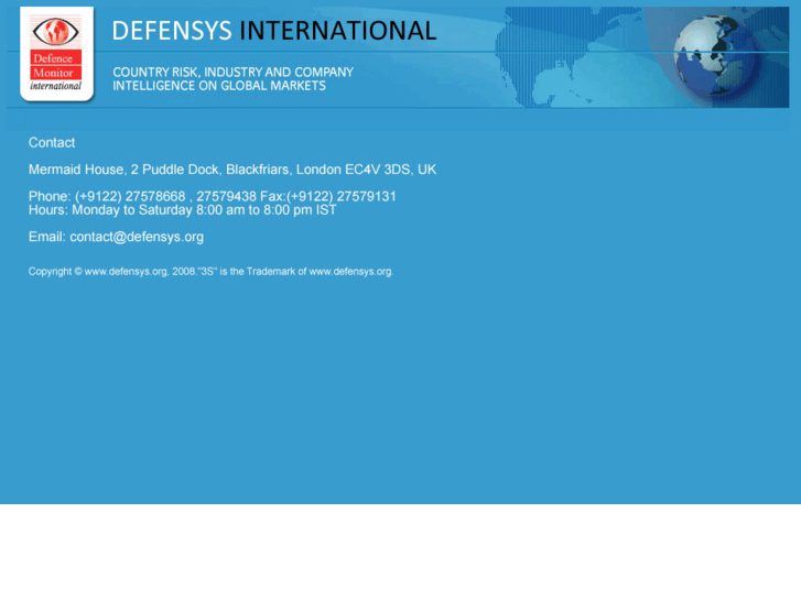 www.defensys.org