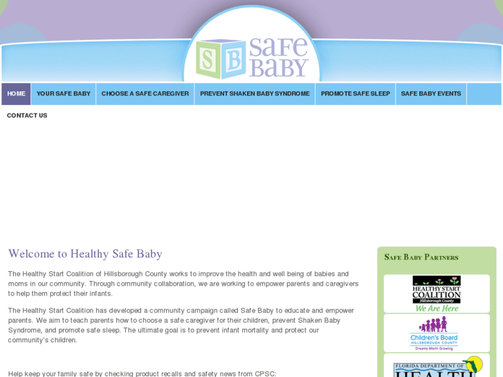 www.healthysafebaby.org