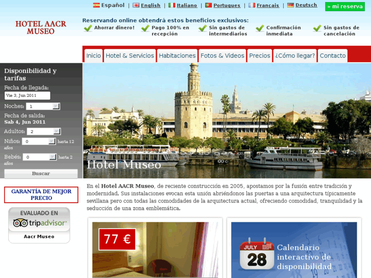 www.hotelmuseosevilla.com