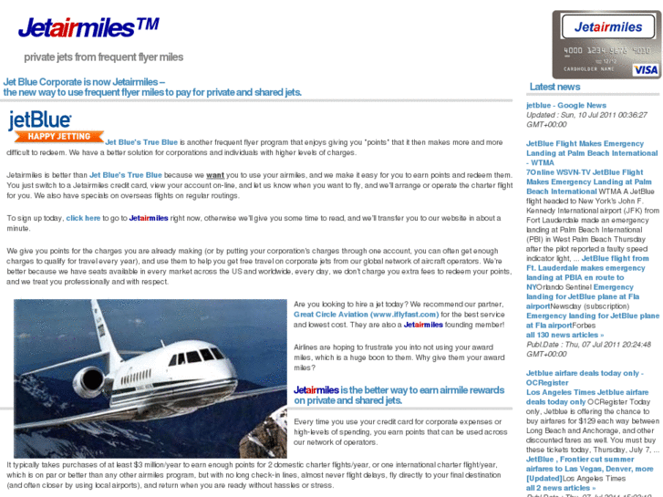 www.jetbluecorporate.com