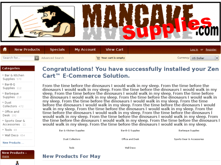 www.mancavesupplies.com